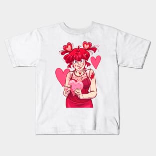 Heart Crystal Odango Red Version Kids T-Shirt